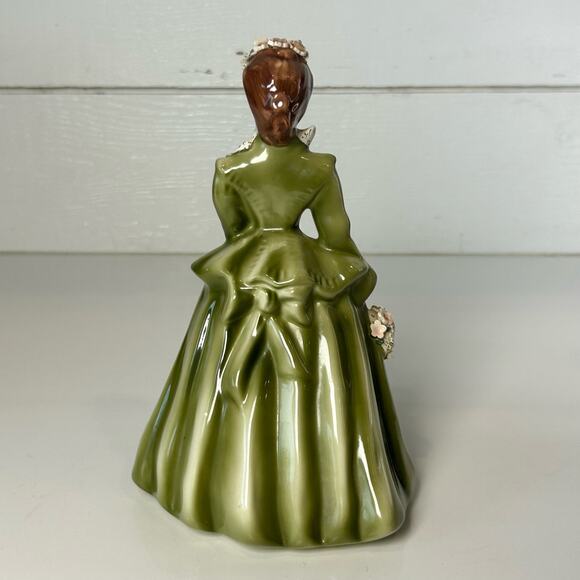 Vintage Florence Ceramics of Pasadena CA Semi Porcelain Sarah Figurine 7.5" tall - Picture 4 of 7